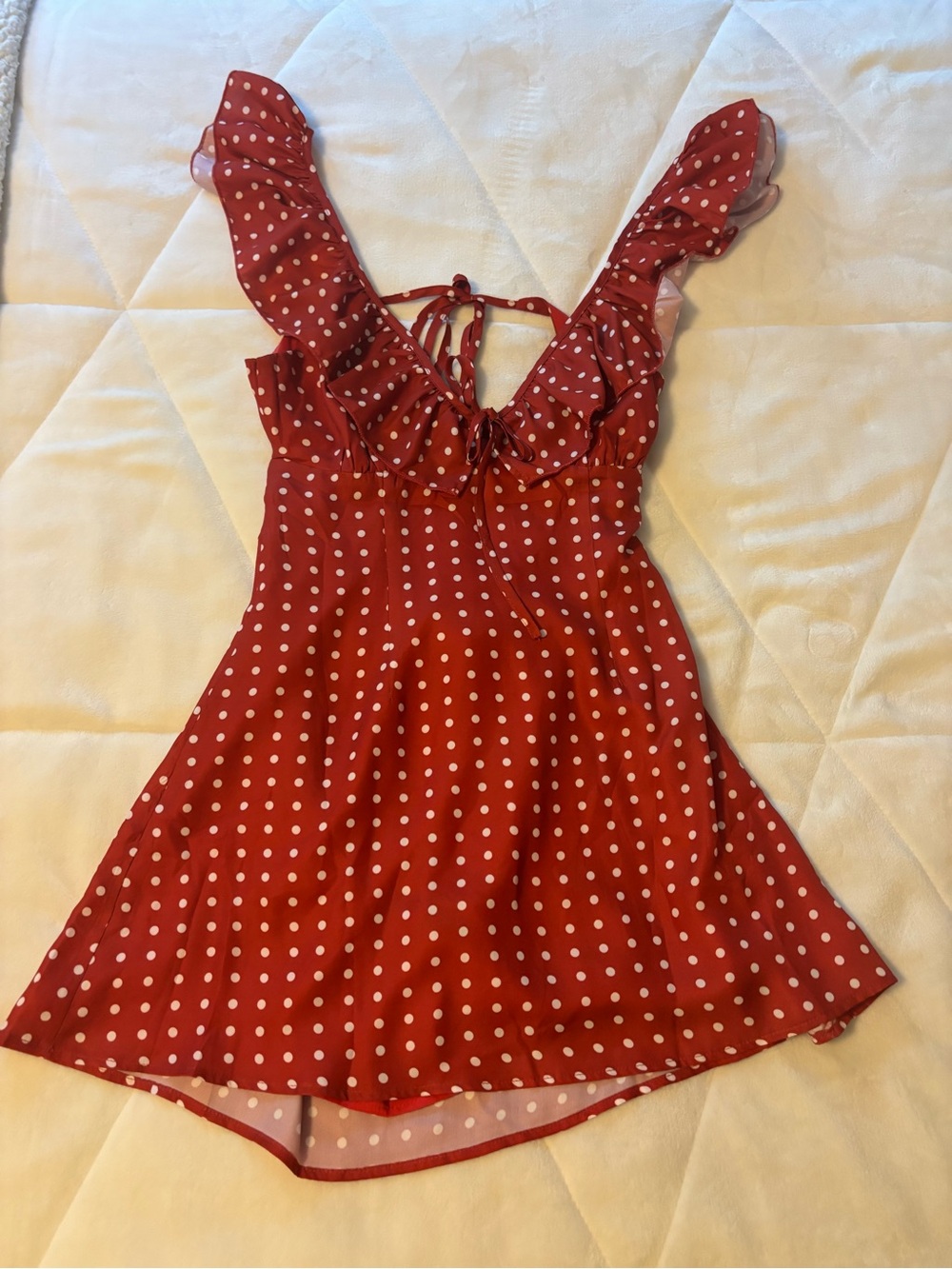 Peppermayo Adrina Ruffle Mini Dress - Picture 5 of 7